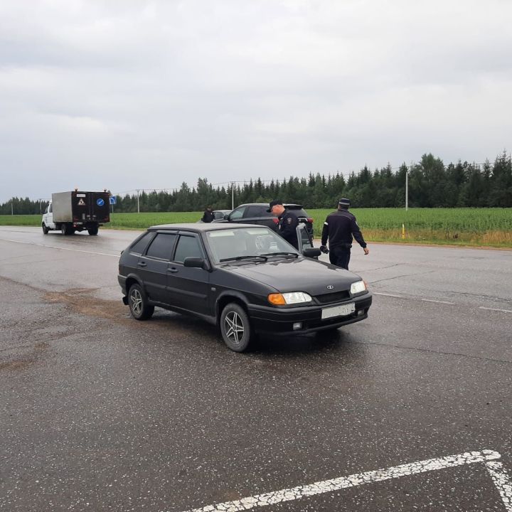 Два нарушения выявили стражи дорожного порядка в Мамадыше в ходе операции «Тоннель»