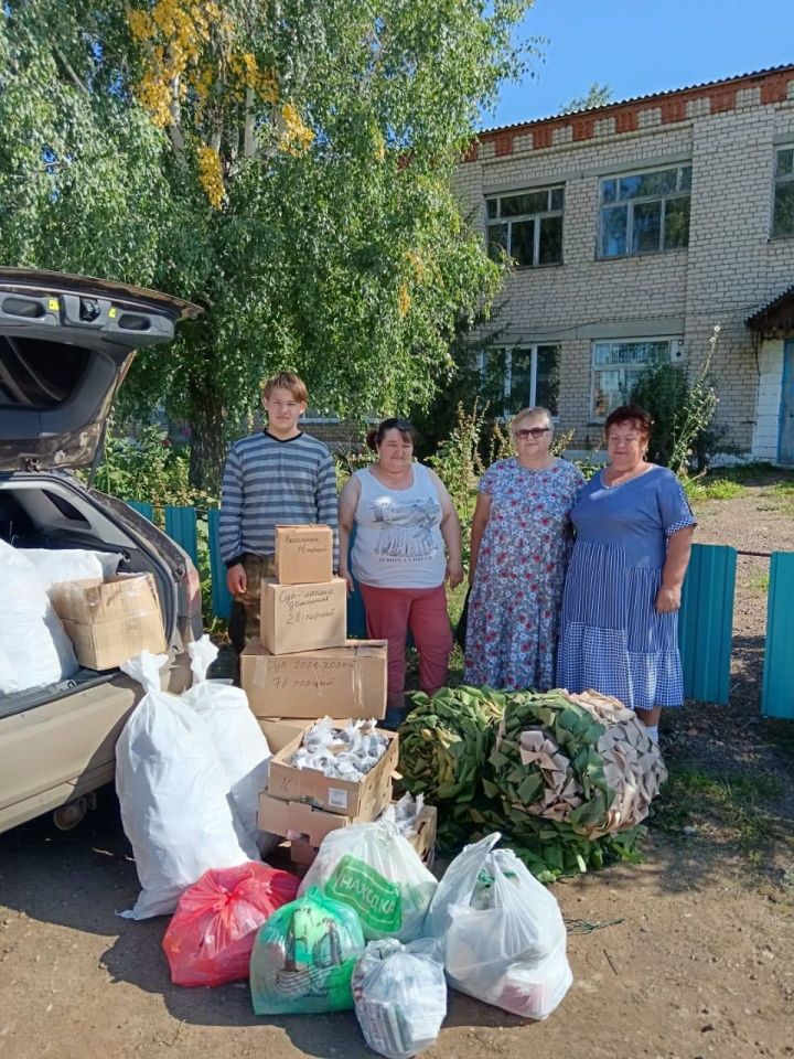 Тавельско-Чаксинская группа «Все СВОИ» приготовили более тысячи порций супов